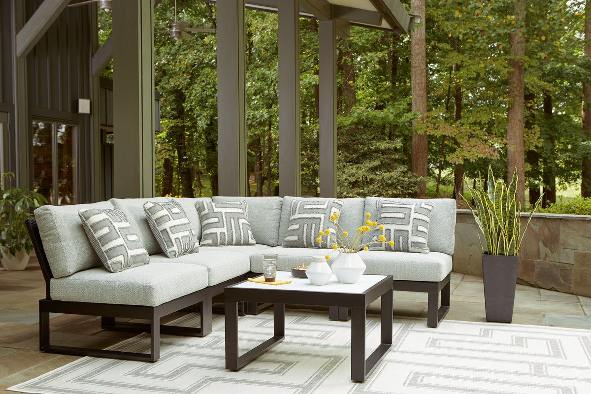 Ashley Beachloft 5-Piece Outdoor Patio Sectional