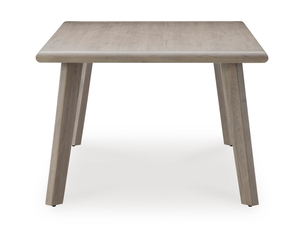 Ashley Carisbo Outdoor Patio Dining Table with Umbrella Option