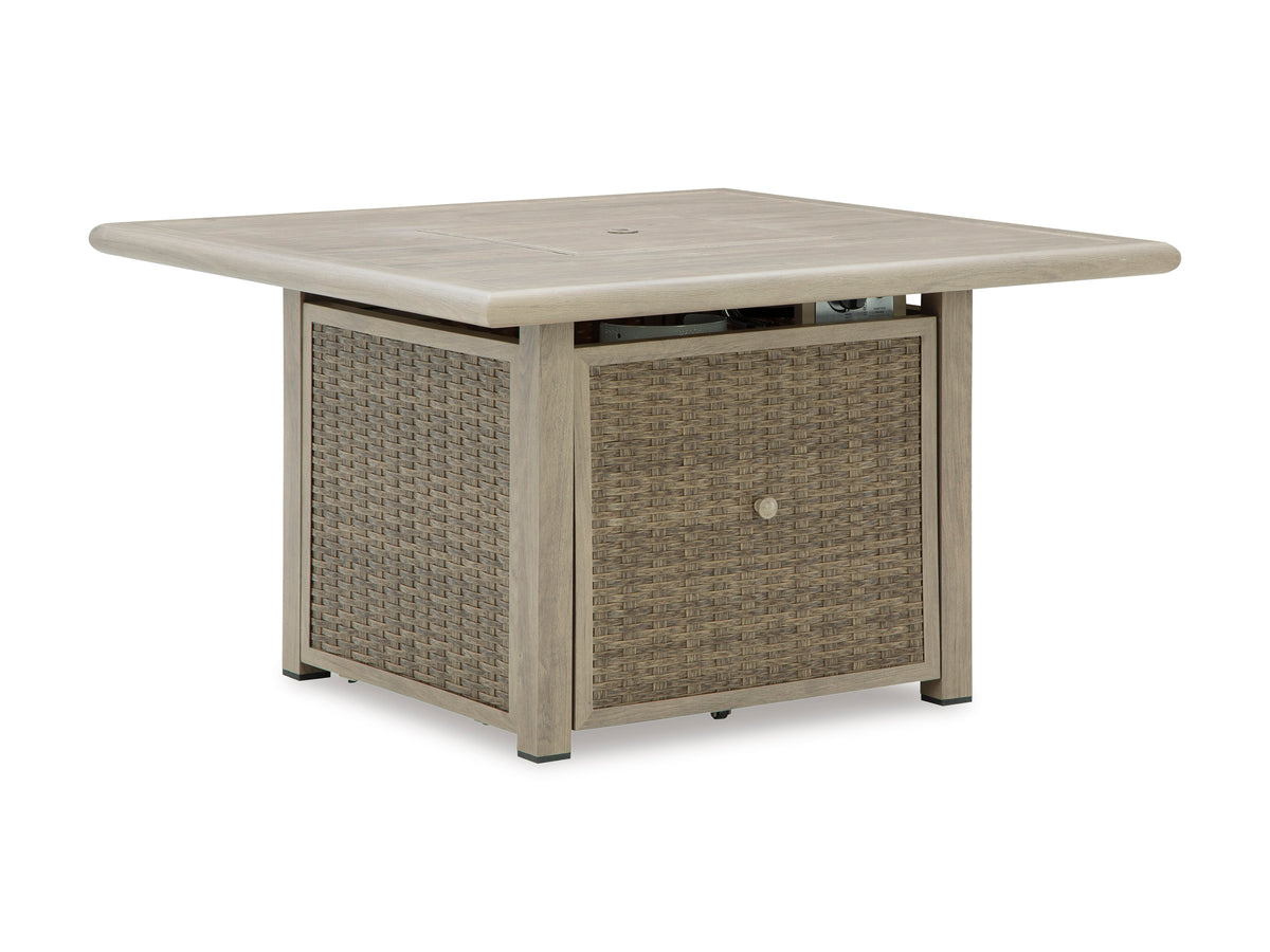 Carisbo Square Fire Pit Table