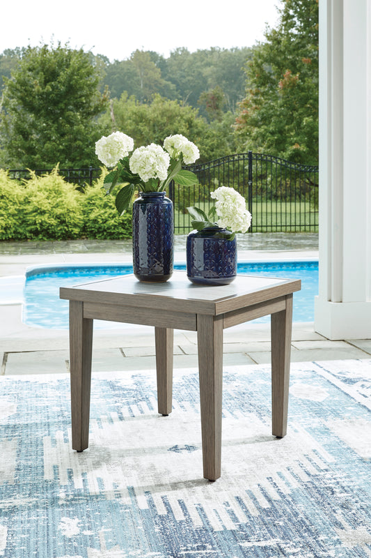 Ashley Rainier Ranch Outdoor Patio End Table - alternate view