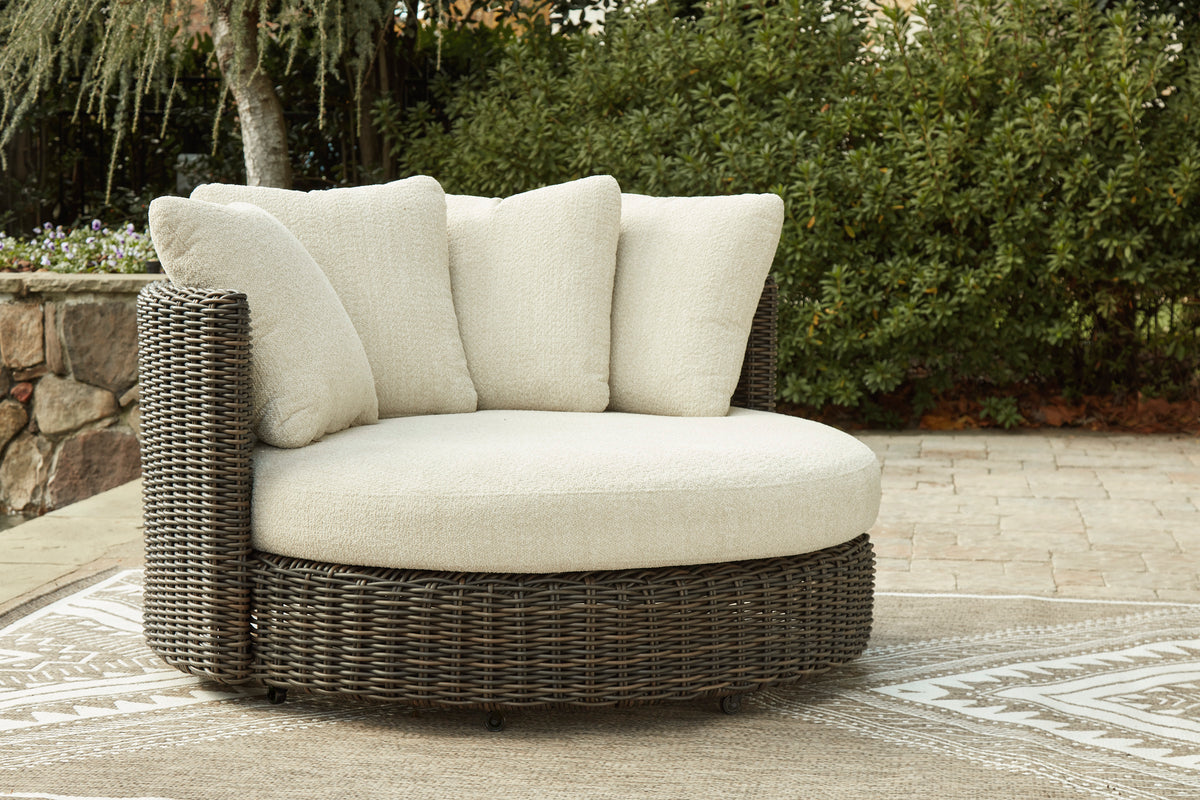 Ashley Kimora Outdoor Patio Swivel Lounge Chair