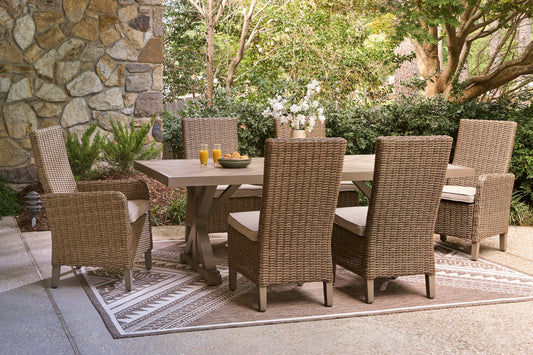 Ashley Revare Beach Outdoor Patio Side Chair with Cushion (Set of 2) - alternate view