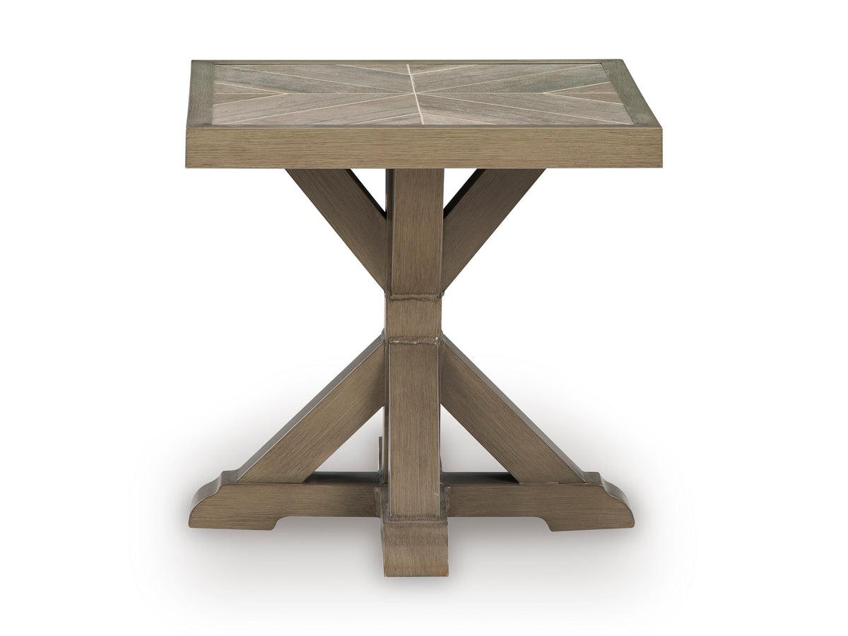 Ashley Revare Beach Outdoor Patio Square End Table