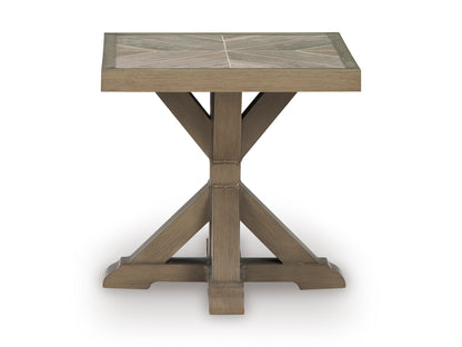 Ashley Revare Beach Outdoor Patio Square End Table