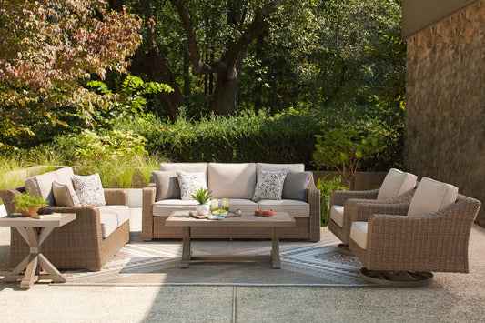 Ashley Revare Beach Outdoor Patio Square End Table - alternate view