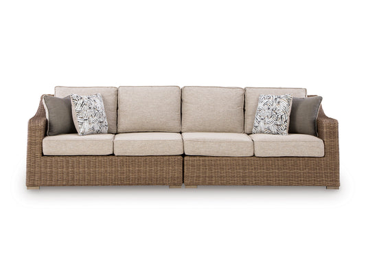 Revare Beach Outdoor 2-Piece Loveseat - alternate view