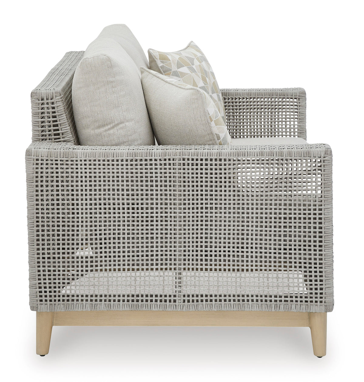 Seton Creek Outdoor Loveseat with Cushion