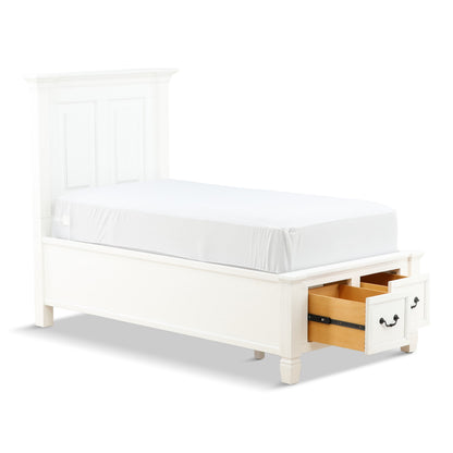 Orchard Storage Bed Twin White