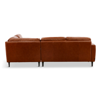 Alaric 3-Piece Leather Sectional