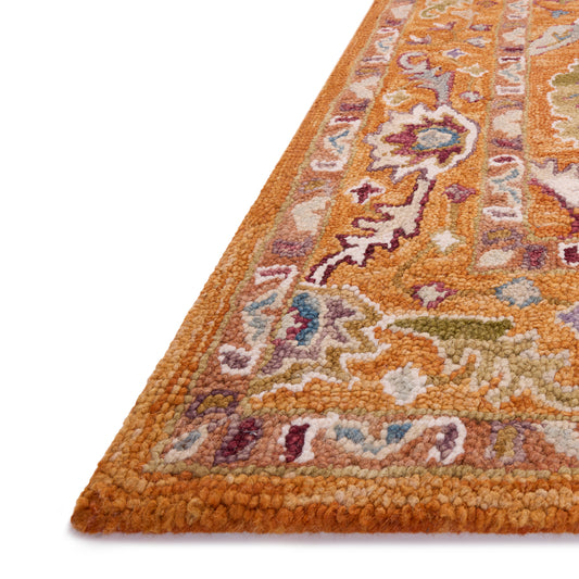 Padma Orange/Multi-Colored Rug - alternate view