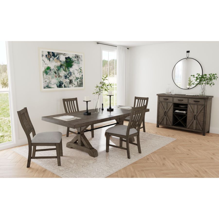Baxton 5-Piece Dining Set