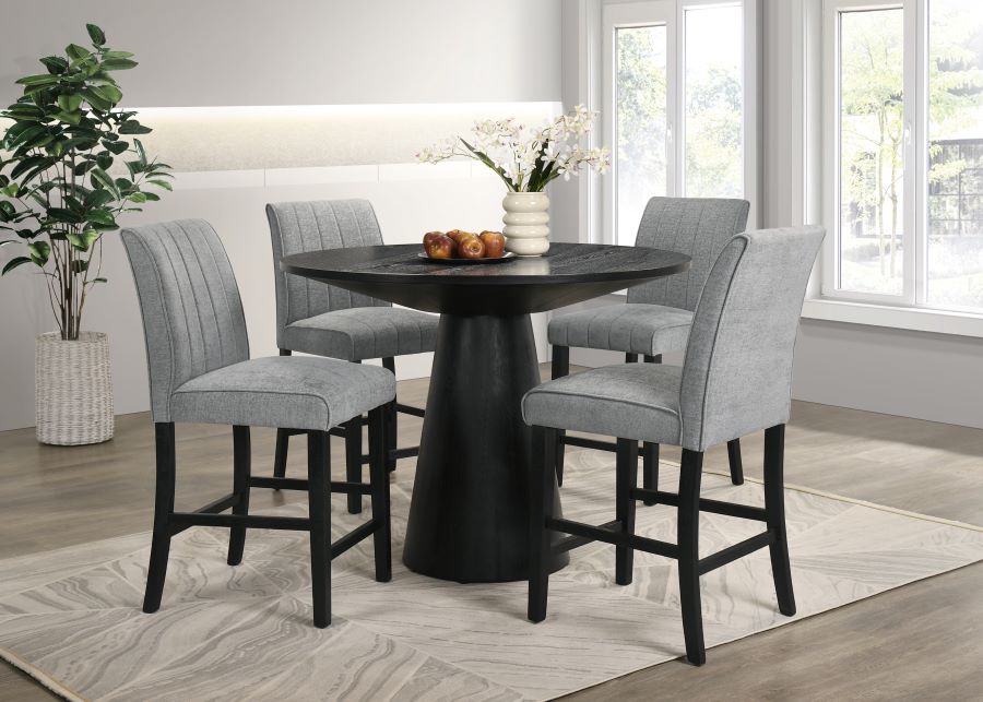 Onyx 5-Piece Counter Height Dining Set