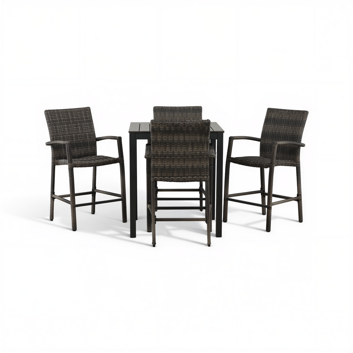 Chalfonte 5-Piece Outdoor Counter Patio Dining Set