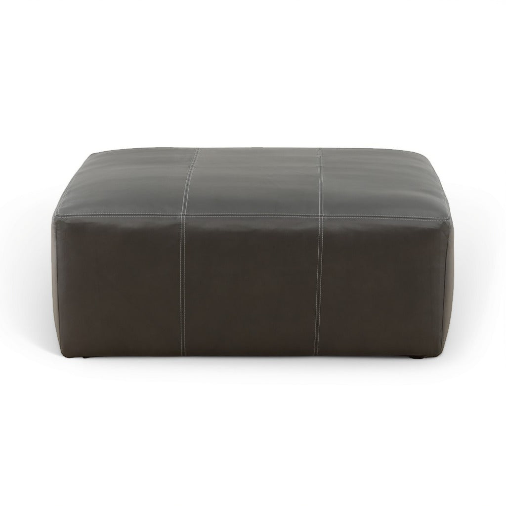 Marin Cocktail Ottoman Steel