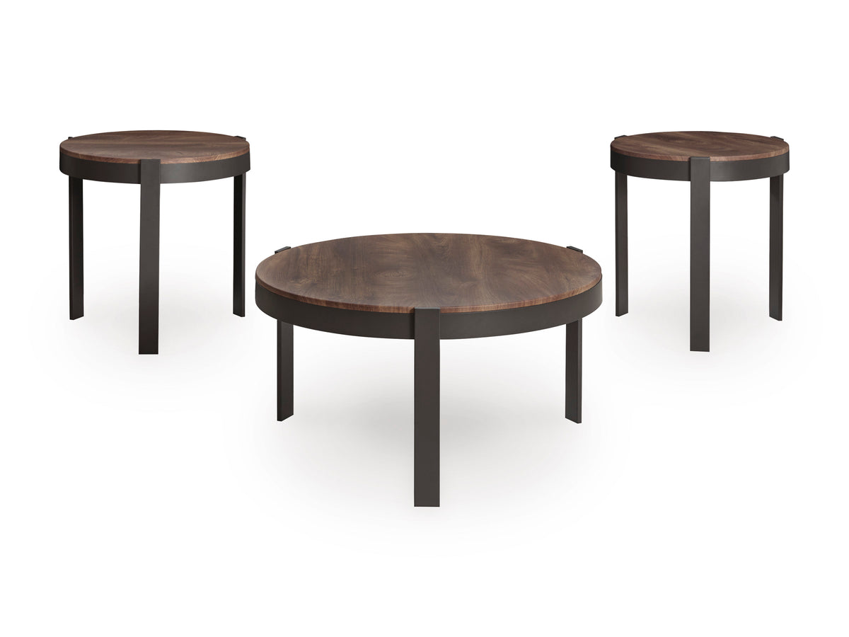 Ashley Horizon Hills Occasional Table Set (Set of 3)