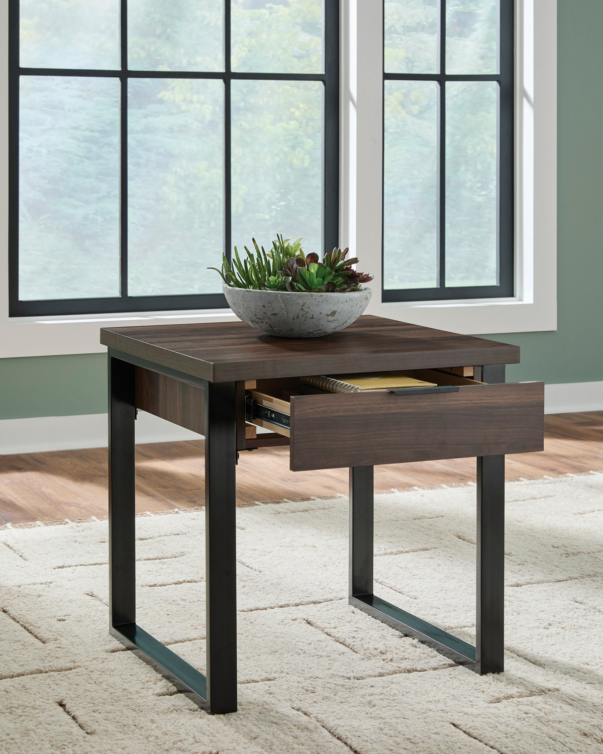 Ashely Wickman Falls Square End Table