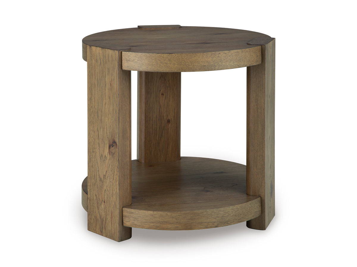 Ashley Flangren Round End Table