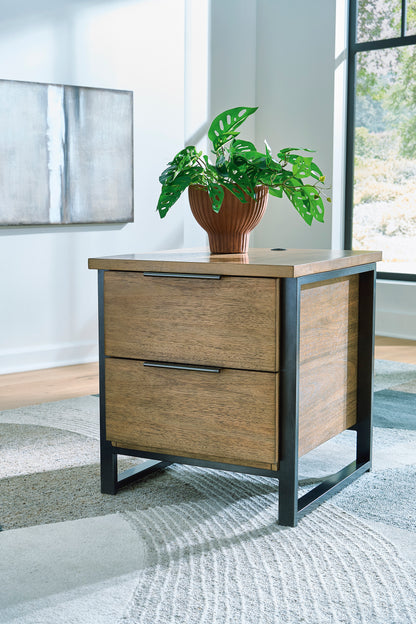 Ashley Montia Rectangular End Table