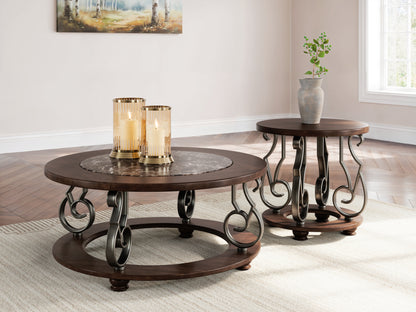 Frallyn Round End Table
