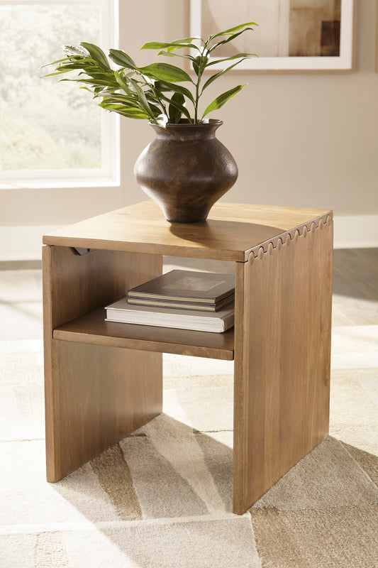 Ella Grove Rectangular End Table - alternate view