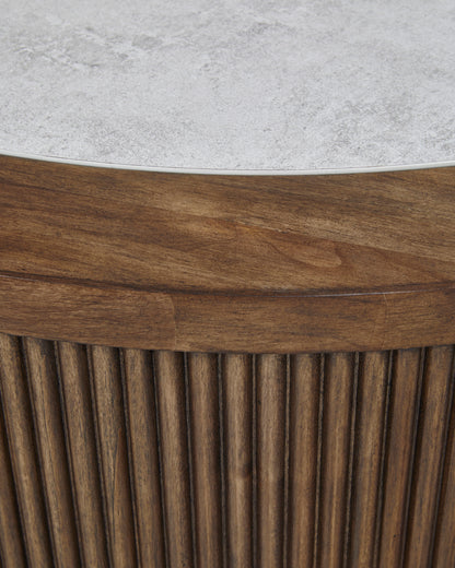 Ashley Hadonna Round End Table