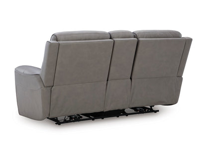5Z-Relaxation Power Reclining Console Loveseat
