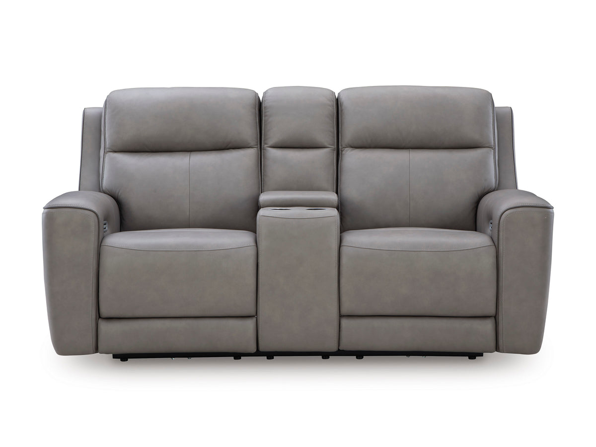 5Z-Relaxation Power Reclining Console Loveseat