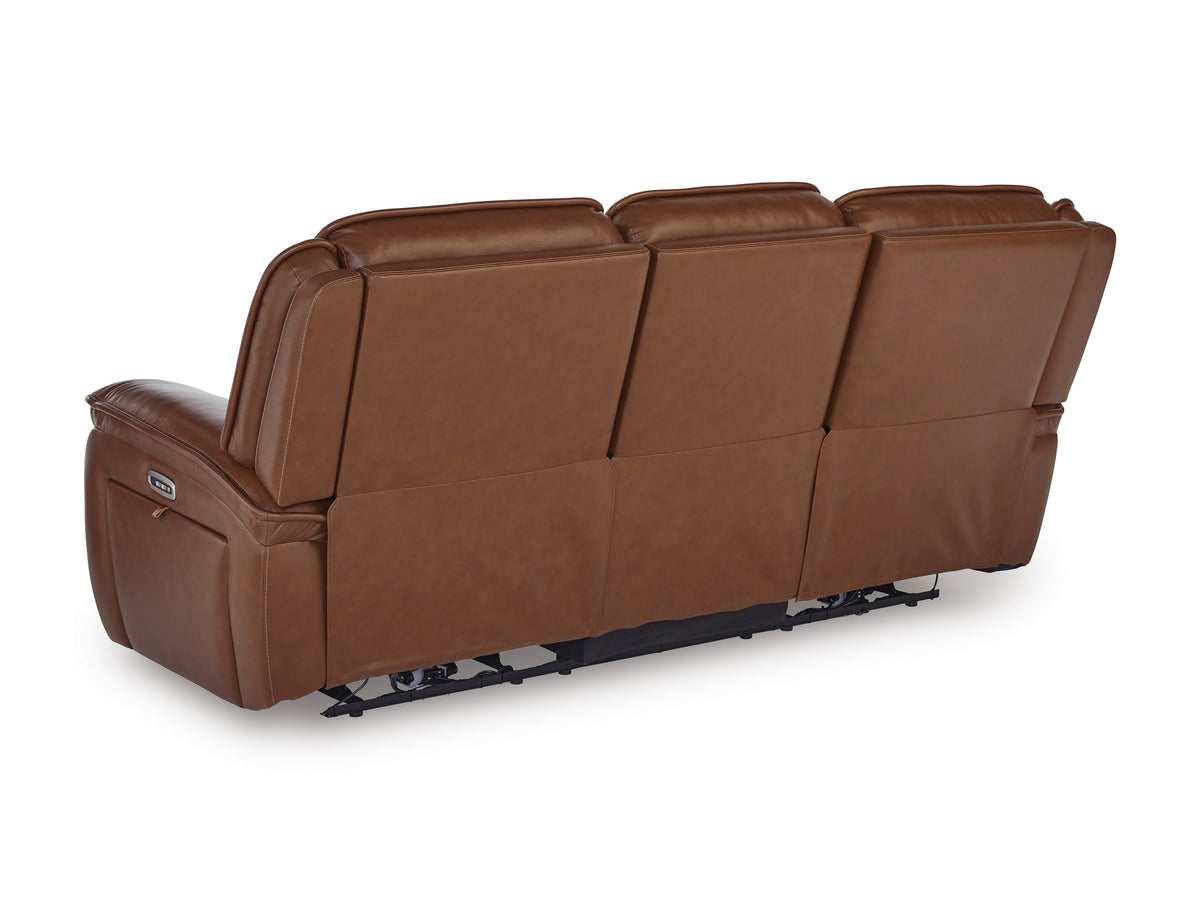Healy Pier Leather Power Reclining Sofa