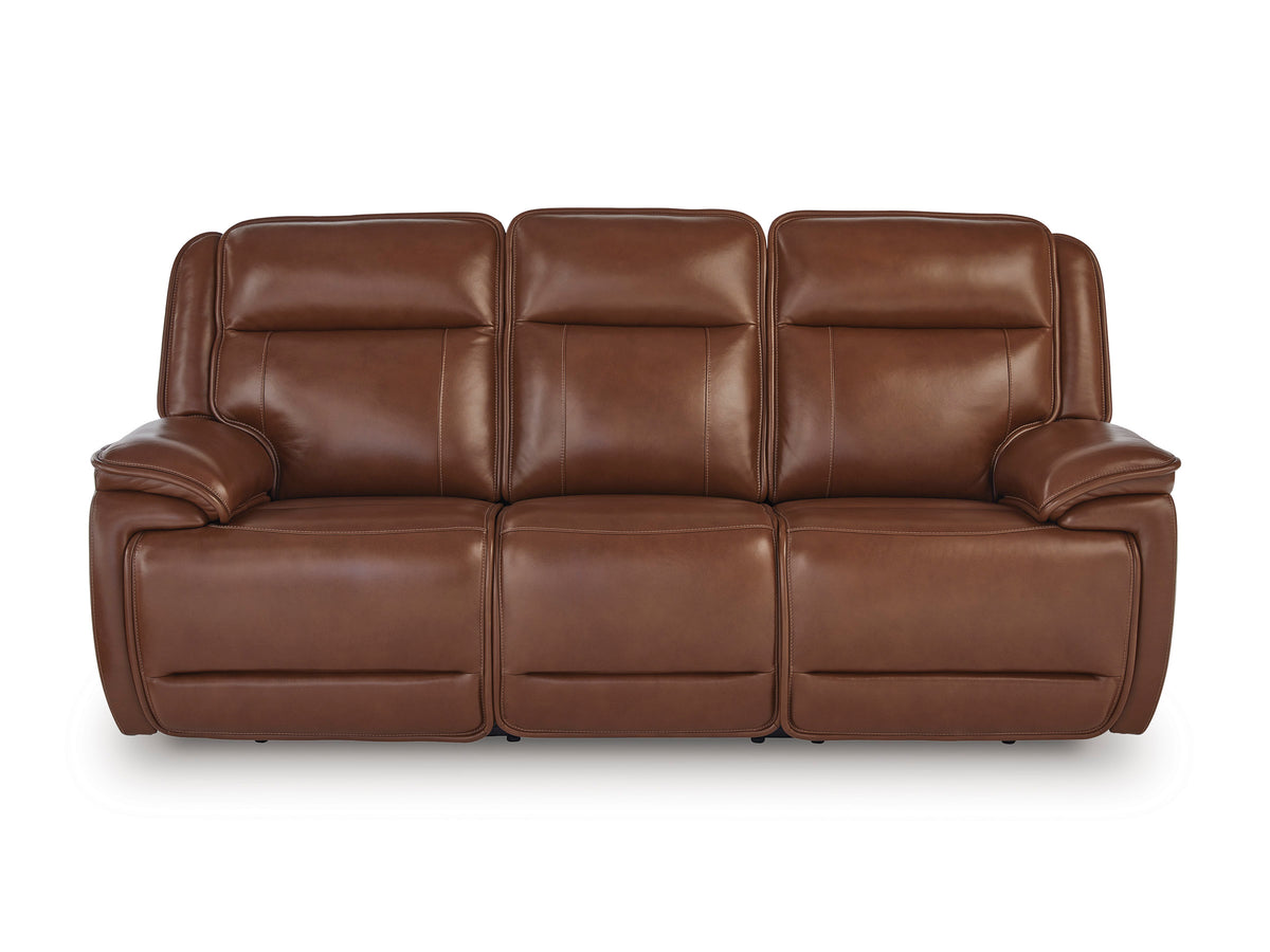 Healy Pier Leather Power Reclining Sofa