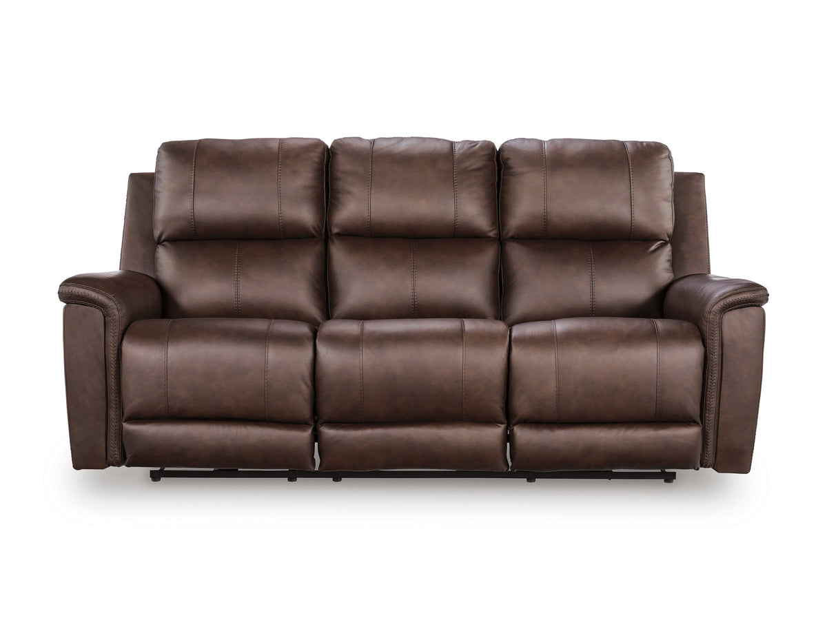 Beryton Power Reclining Sofa with Adjustable Headrest