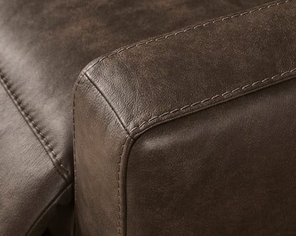 Ashley ModZ 5-Piece Power Reclining Sectional with 2 Armless Chairs