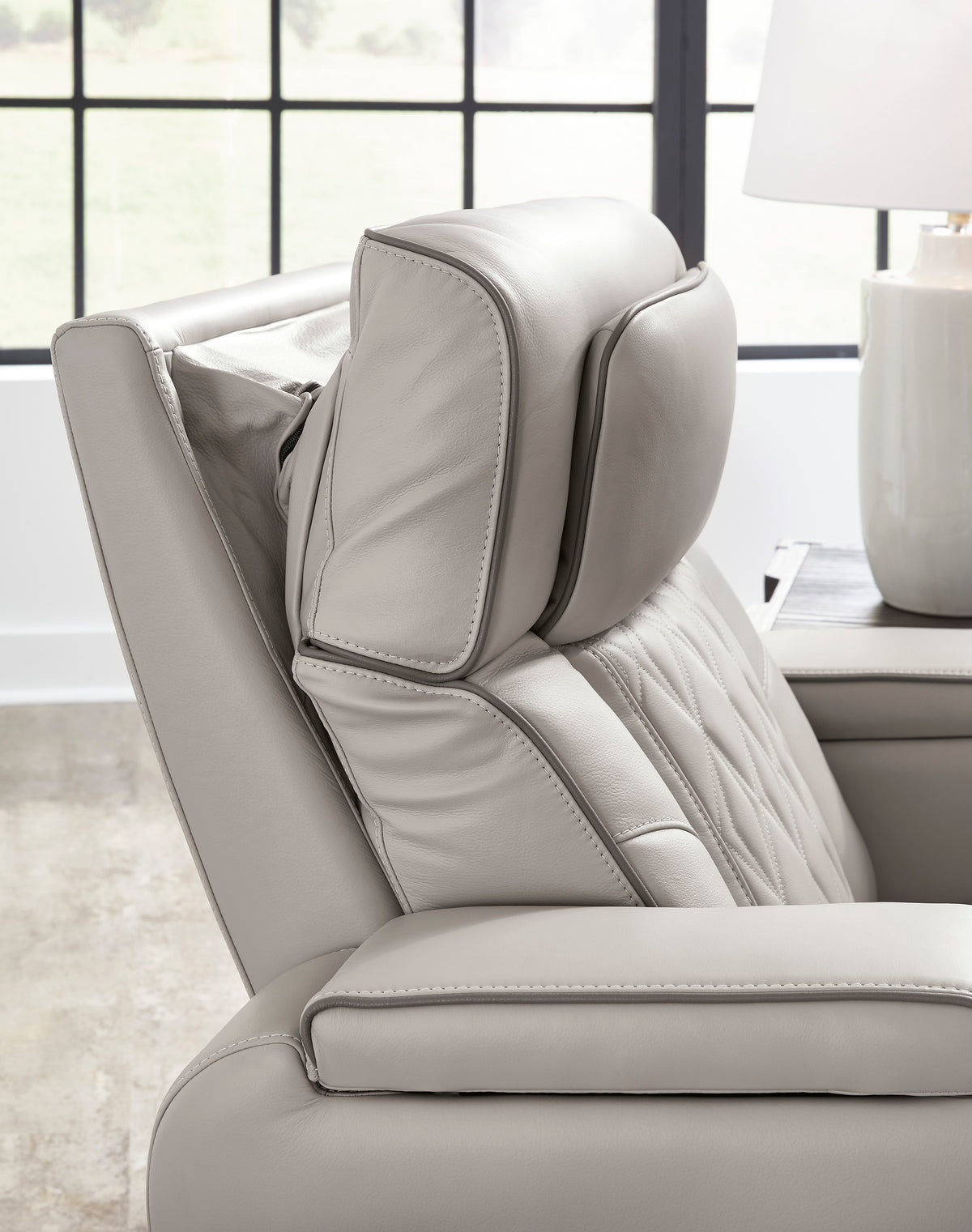 Boyington Power Recliner with Adjustable Headrest