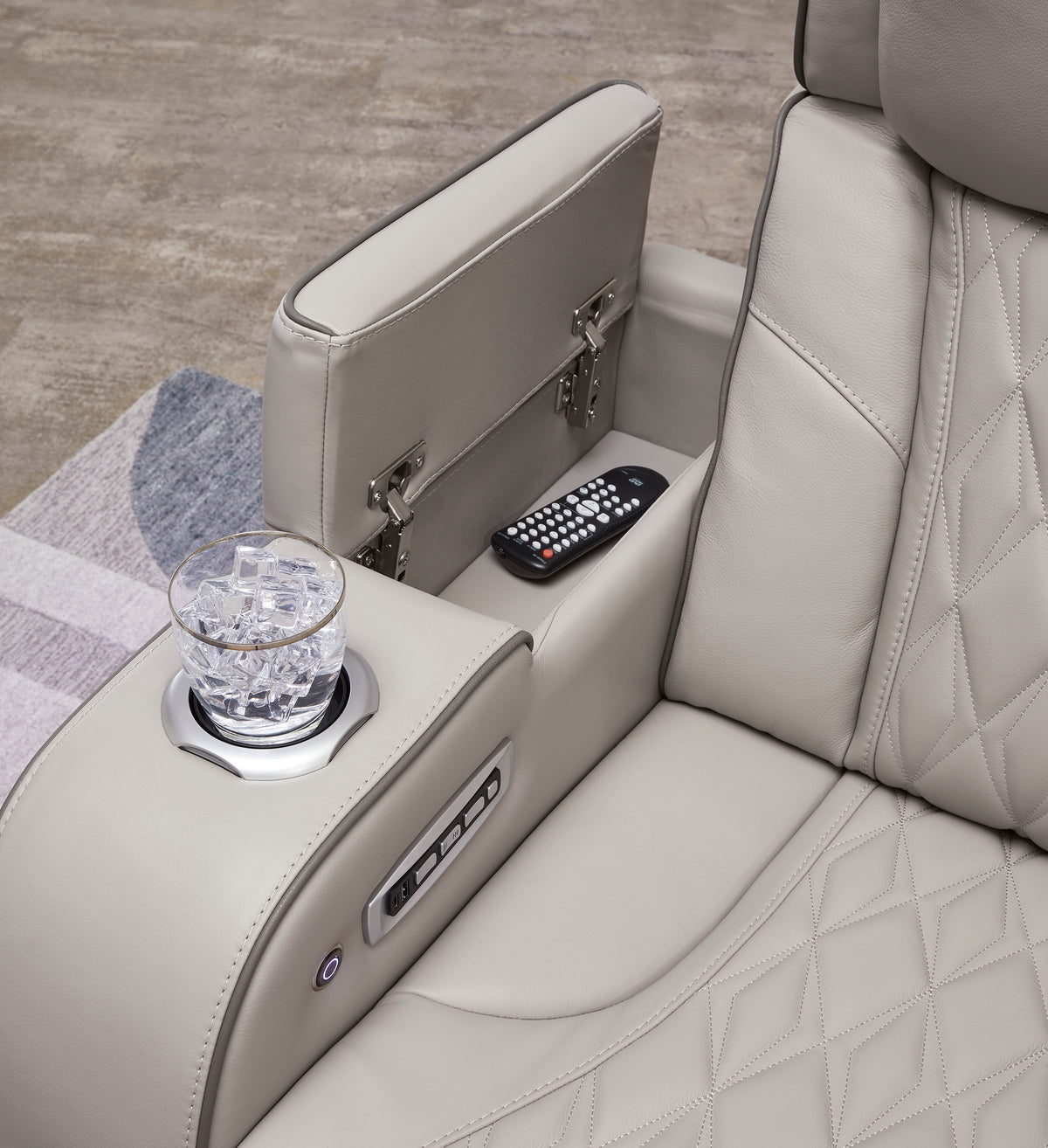 Boyington Power Recliner with Adjustable Headrest