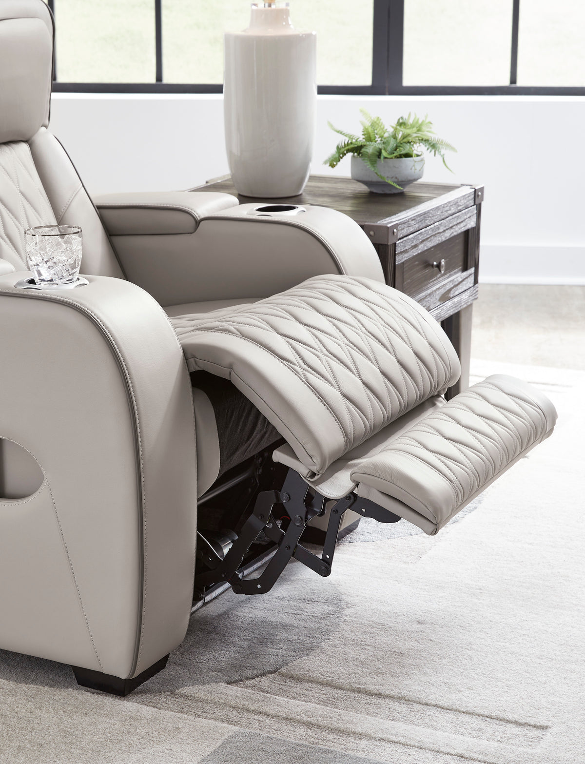 Boyington Power Recliner with Adjustable Headrest