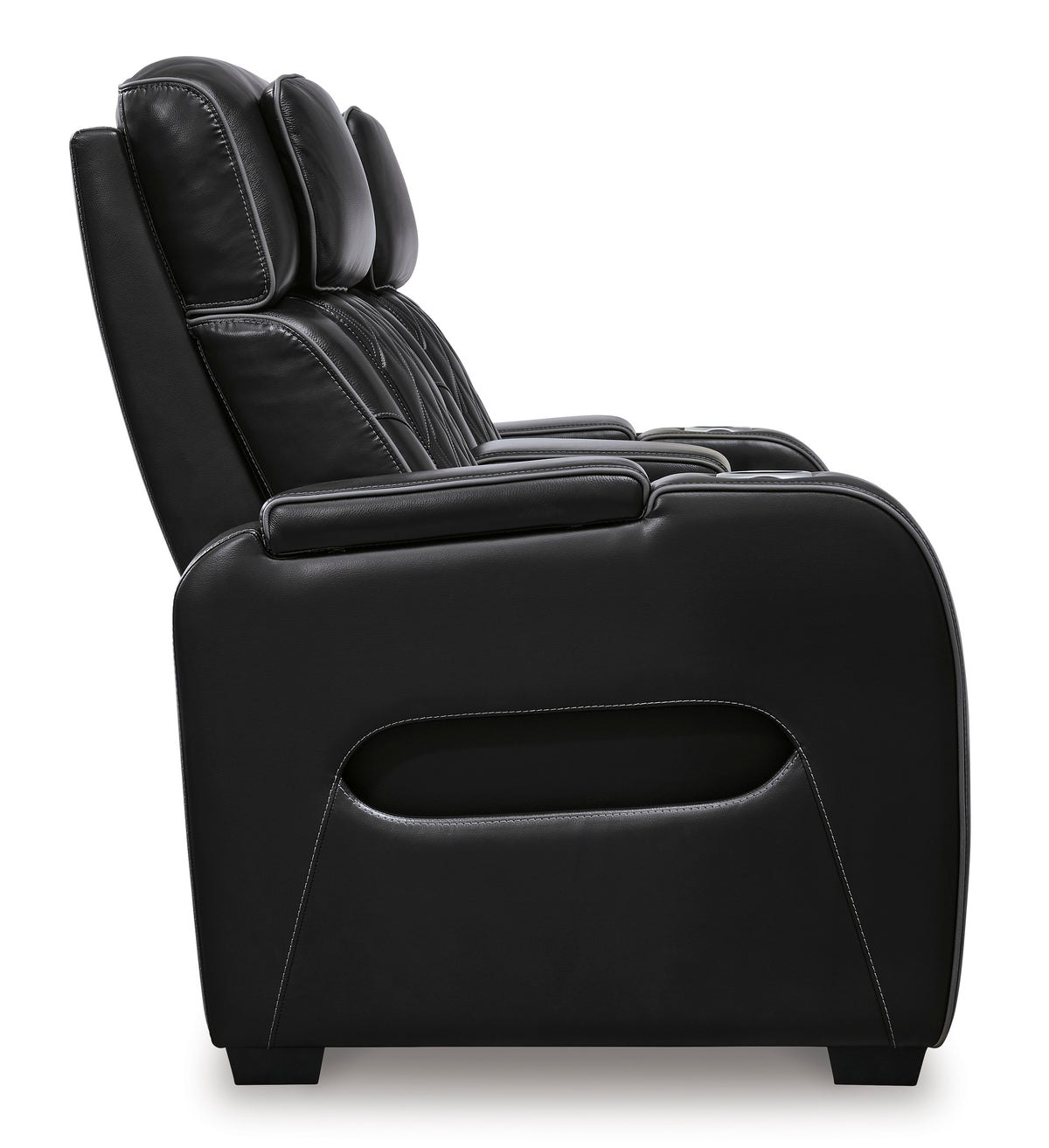 Boyington Power Reclining Console Loveseat with Adjustable Headrest