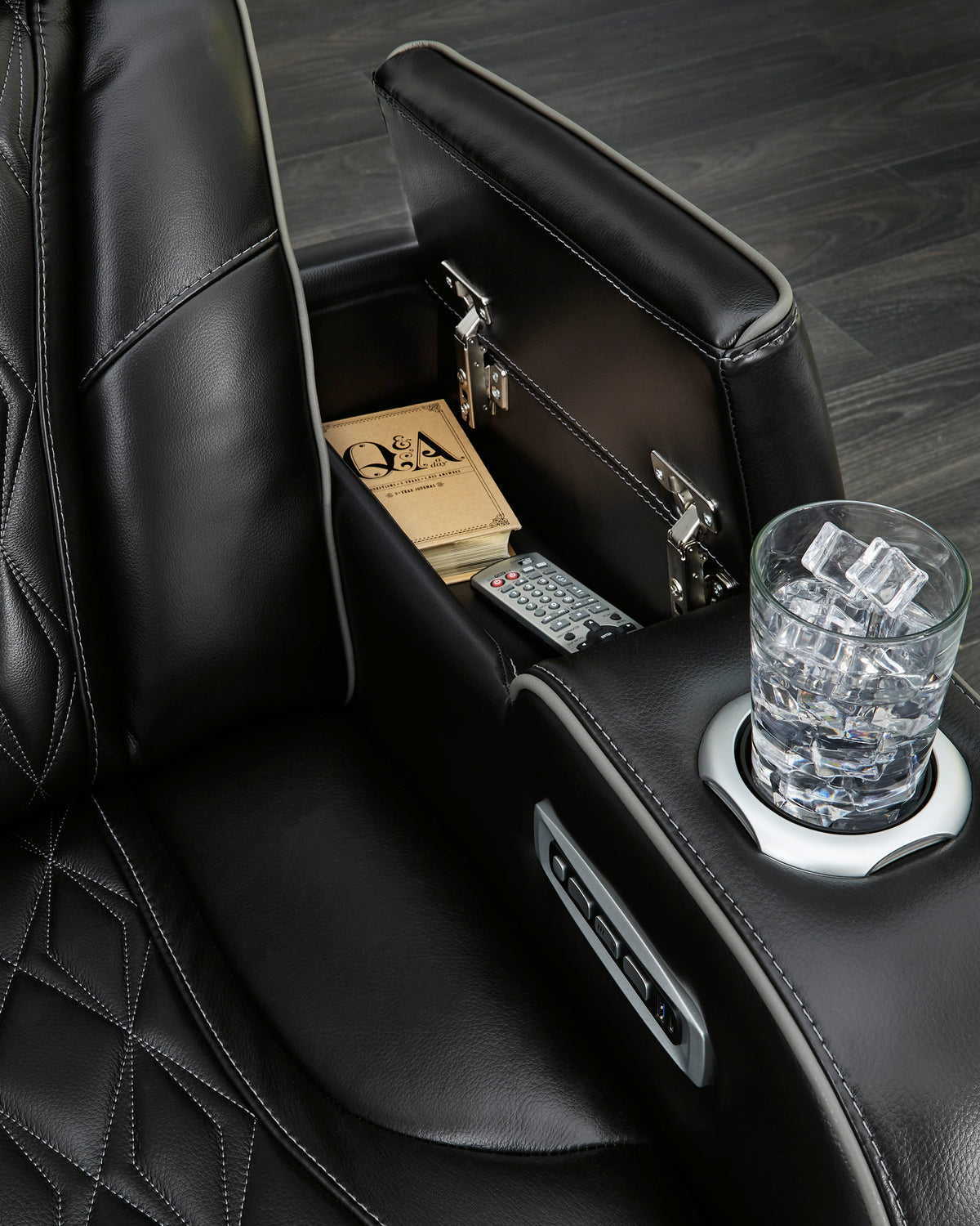 Boyington Power Recliner with Adjustable Headrest