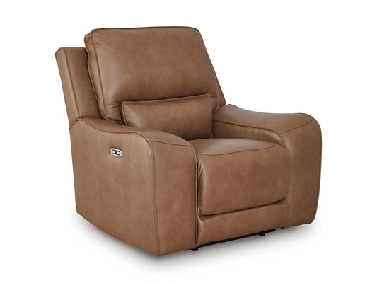 Silverbrooke Leather Power Recliner - alternate view
