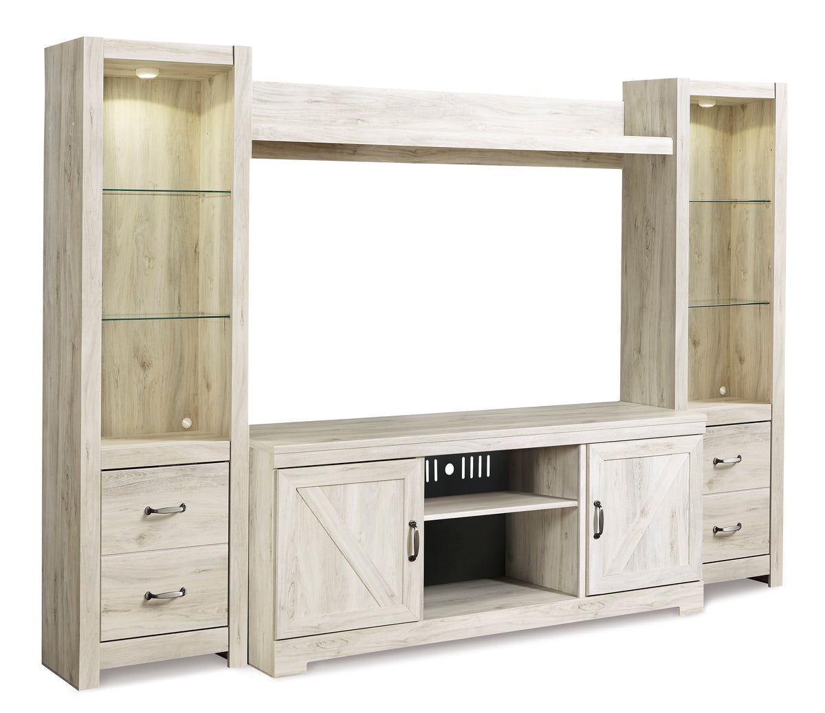 Bellaby 4-Piece Entertainment Center