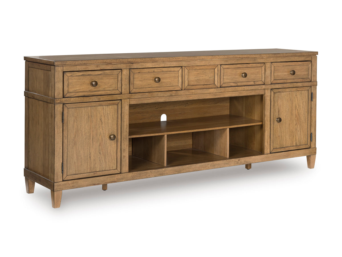 Sharlance XL TV Stand with Fireplace Option