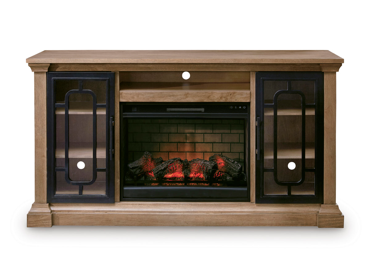 Ashley Wittenmyer 72" TV Stand with LED Fireplace