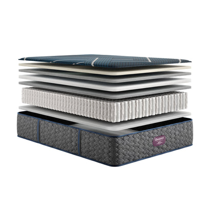 Beautyrest World Class 1000 Series Hybrid Cushion Firm Mattress