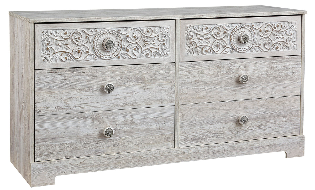 Paxberry 6 Drawer 53" Dresser