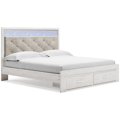 Ashley Altyra Queen Upholstered Storage Bed