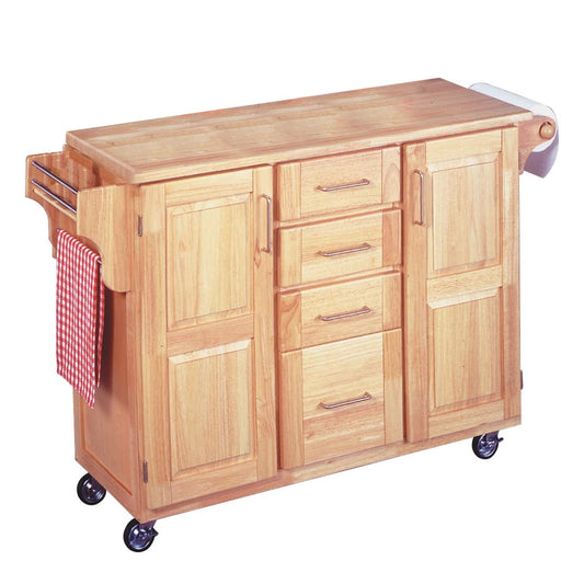 General Line 4 Drawer Kitchen Cart