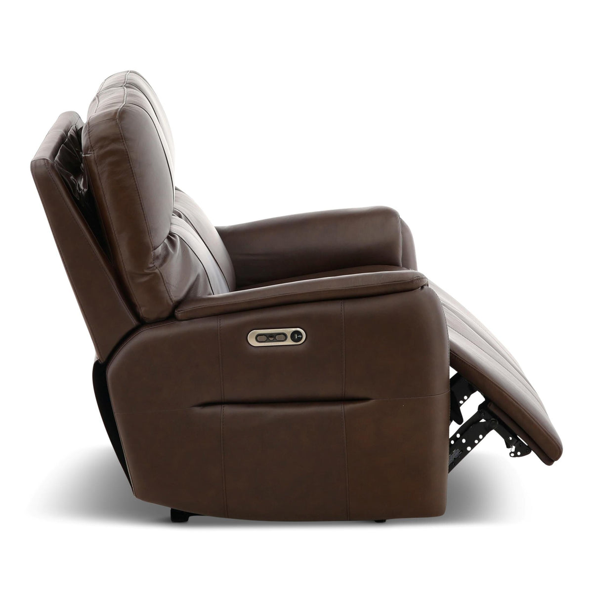Flexsteel Walker Leather Power Reclining Loveseat