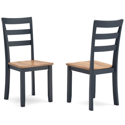 Gesthaven Dining Chair (Set of 2) Blue