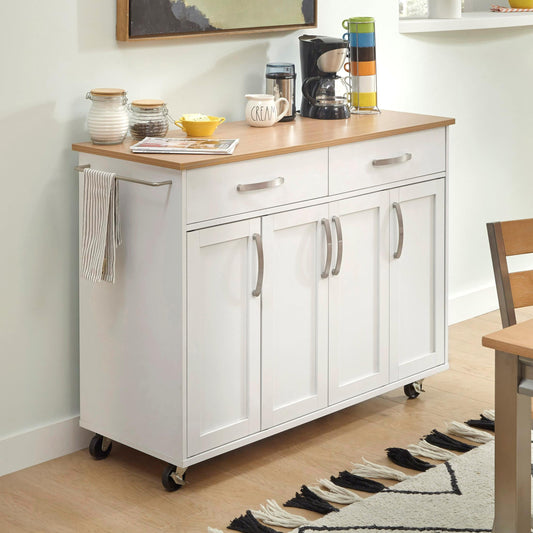 Storage Plus Kitchen Cart - alternate view