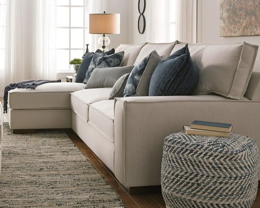 Chevron Pouf - alternate view