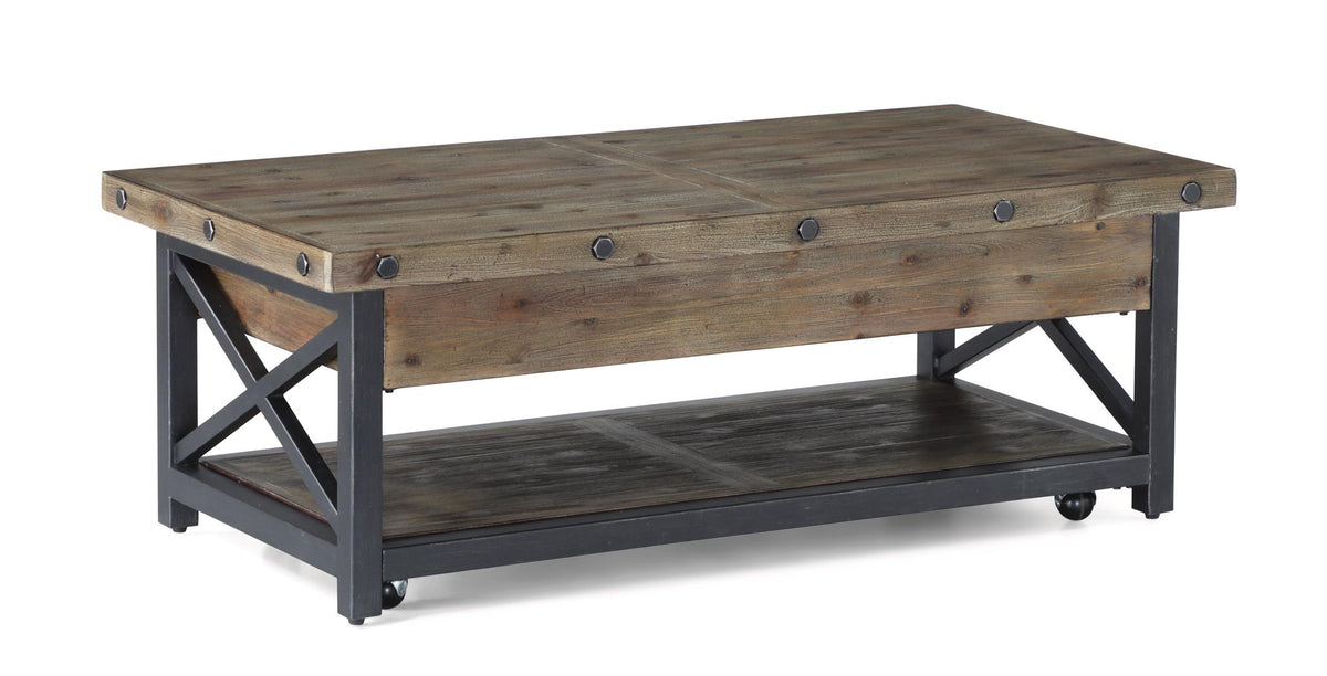 Flexsteel Harlow Lift-Top Cocktail Natural