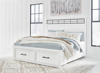 Ashbryn Panel Storage Bed Queen